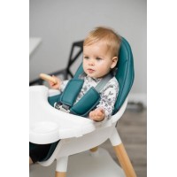 Стульчик для кормления Caretero TUVA DARK GREEN
